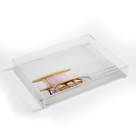 10th Street Lifeguard Tower Tray - DECO X MIA