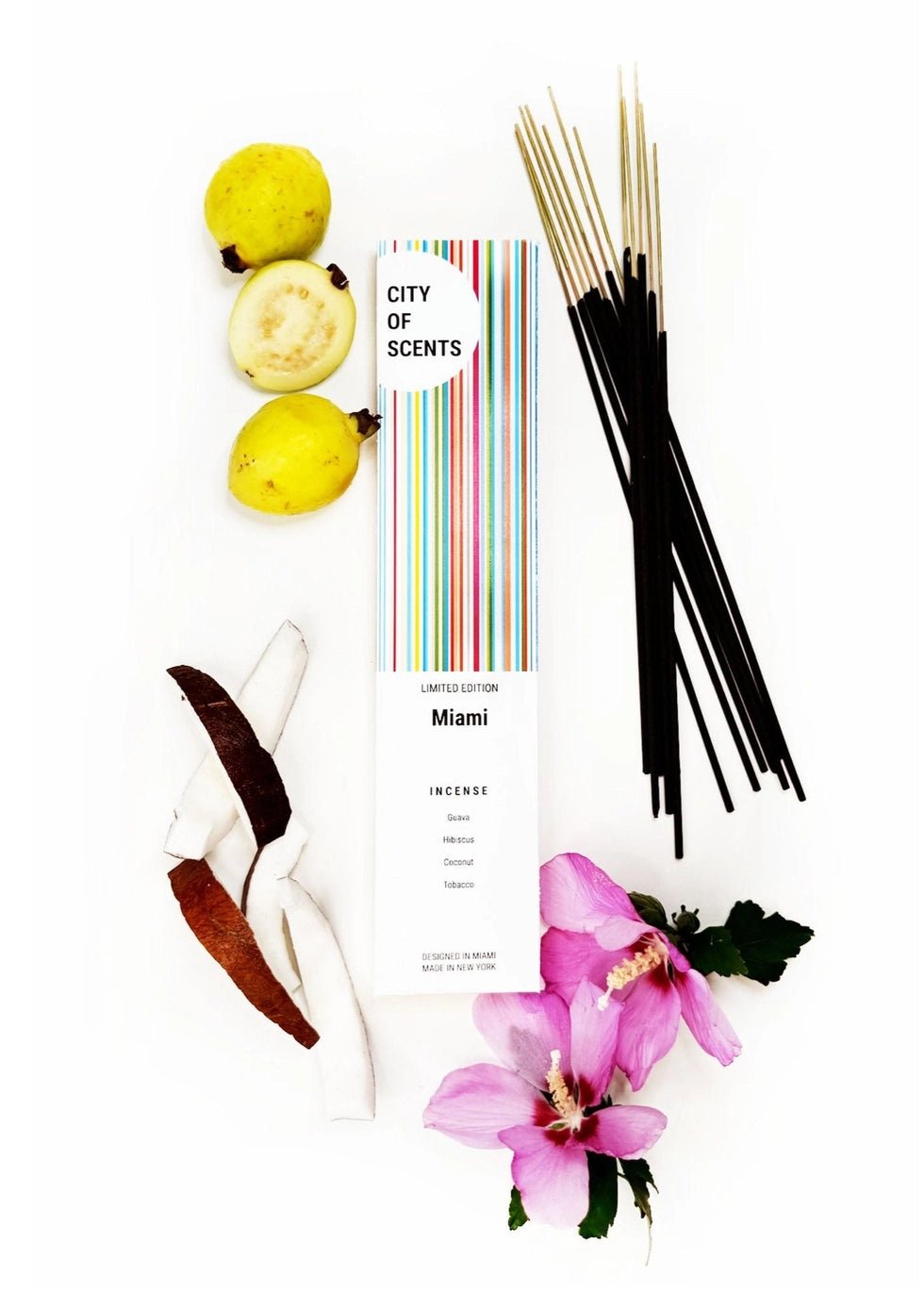 City of Scents Miami Incense - DECO X MIA
