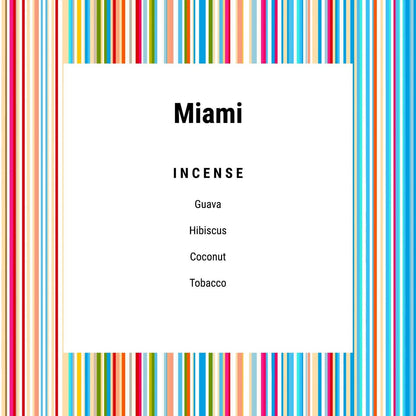 City of Scents Miami Incense - DECO X MIA