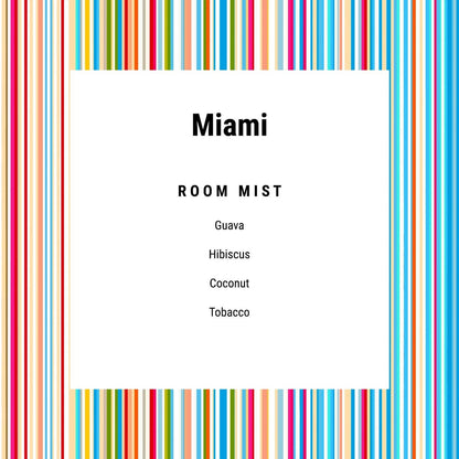 City of Scents Miami Room Mist - DECO X MIA