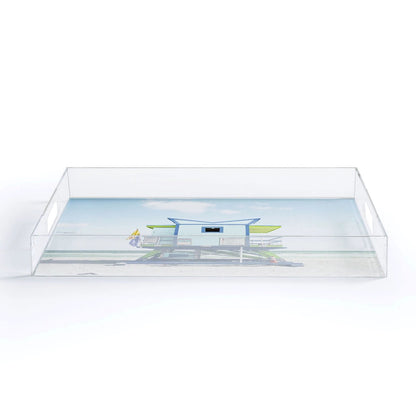 Lincoln Road Lifeguard Tower Tray - DECO X MIA