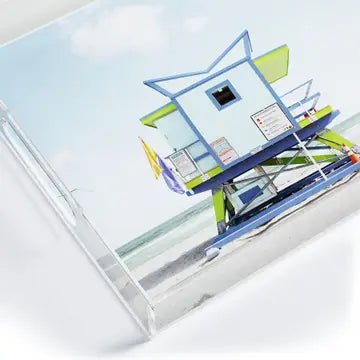 Lincoln Road Lifeguard Tower Tray - DECO X MIA