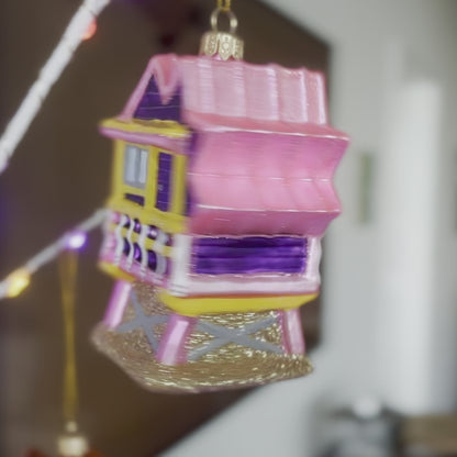 Pink Star Ornament