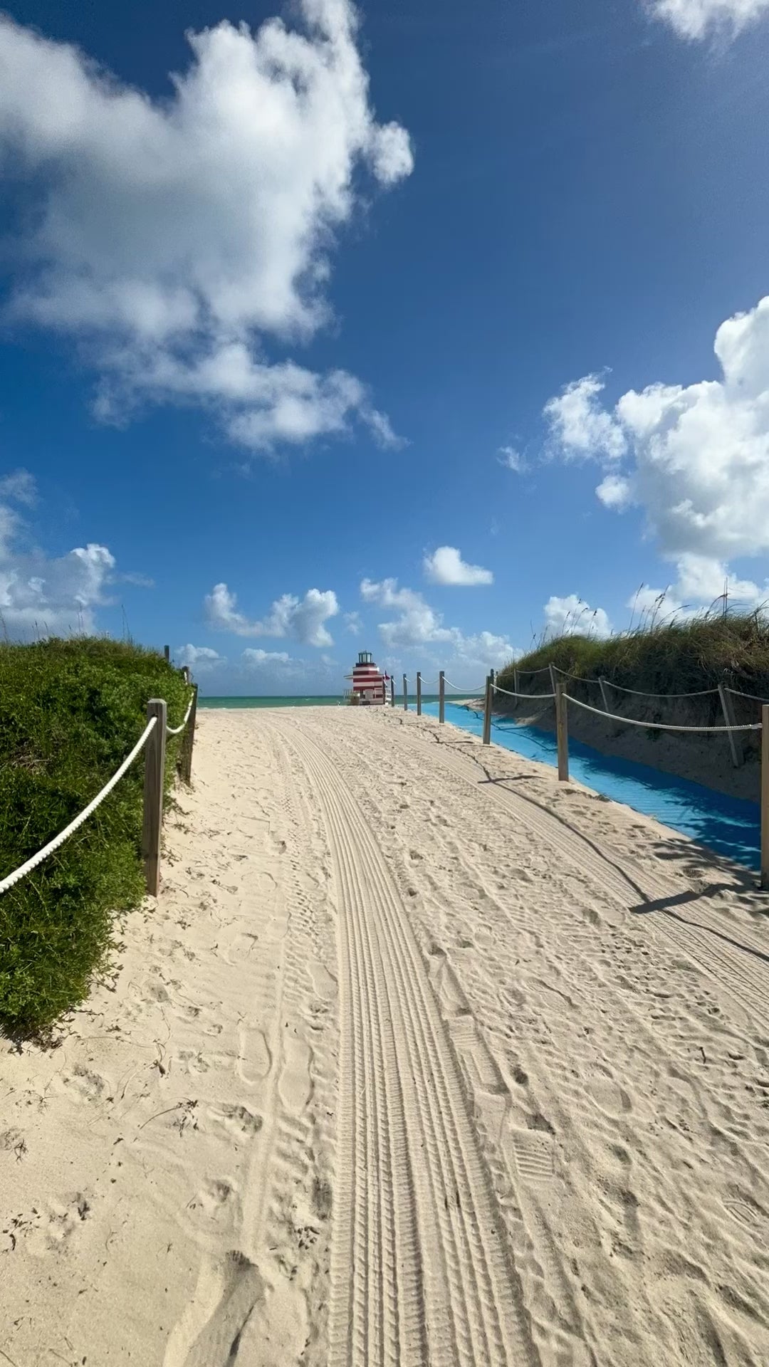 South Beach Miami Jetty Lifeguard Tower Ornament