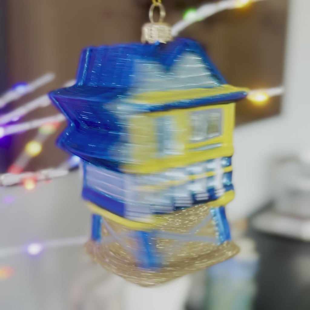 Blue Star Ornament